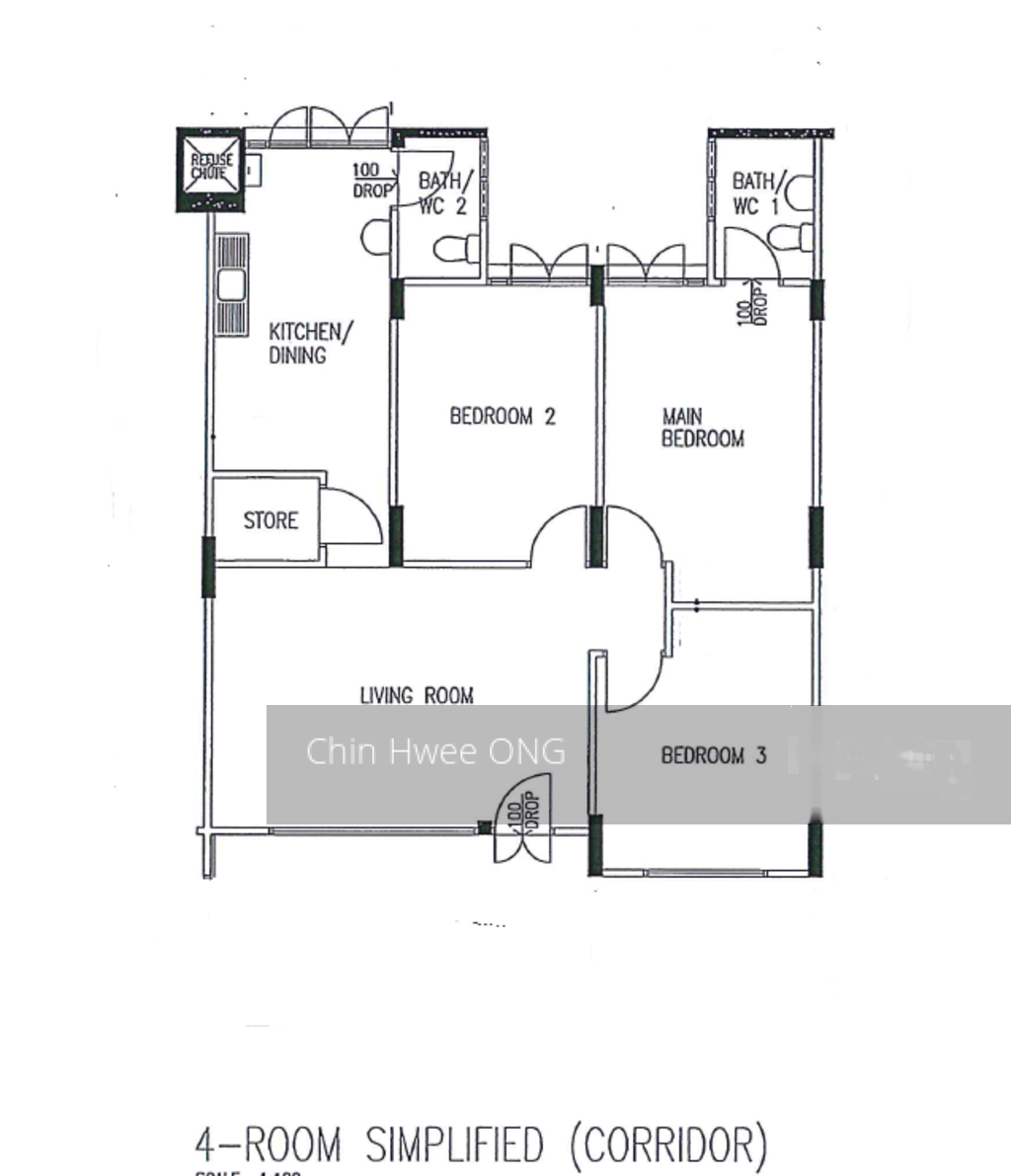 Blk 268 Bukit Batok East Avenue 4 (Bukit Batok), HDB 4 Rooms #181497322